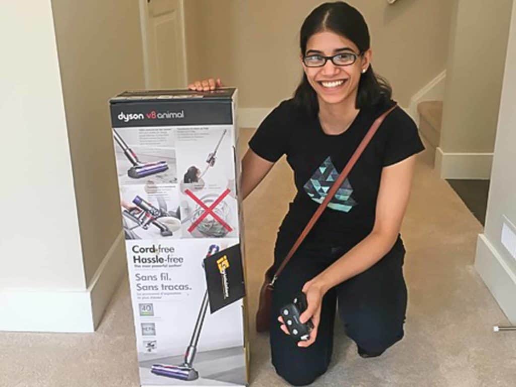 New Home owner with Dyson vacuum