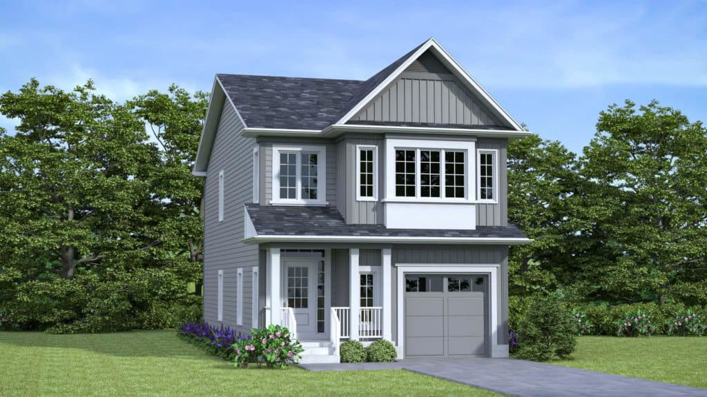 Montana Exterior Home Rendering