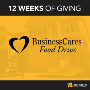 BusinessCares food drive logo