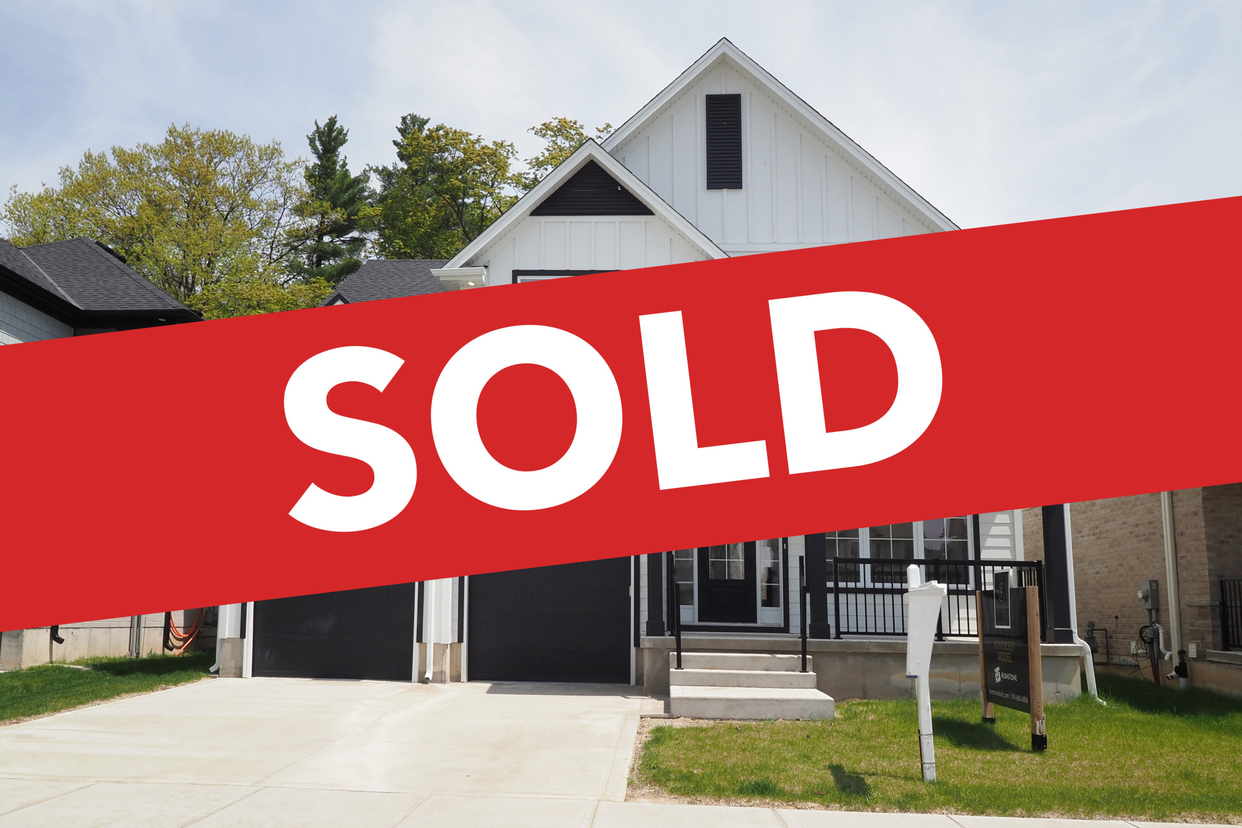 Somerset model home sold in Kitchener