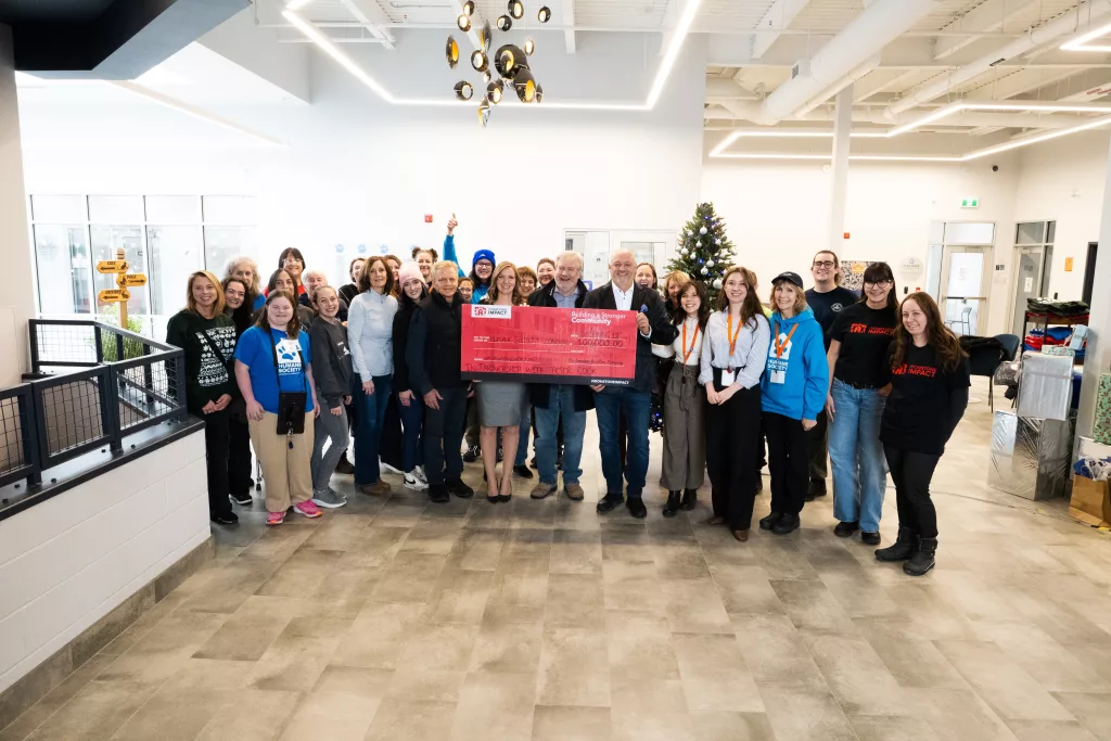 Humane Society donation